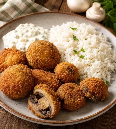 Rántott gomba
