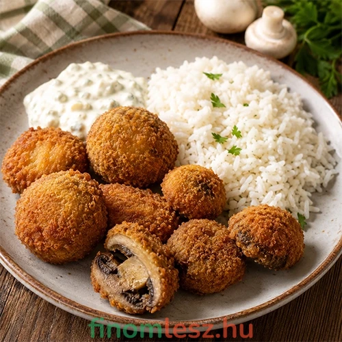 Rántott gomba