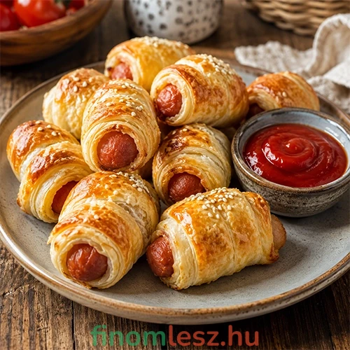 Leveles virslis tészta