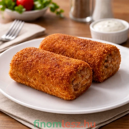 Rántott Hortobágyi húsos