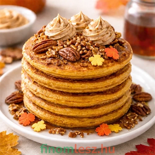 Sütőtökös amerikai palacsinta