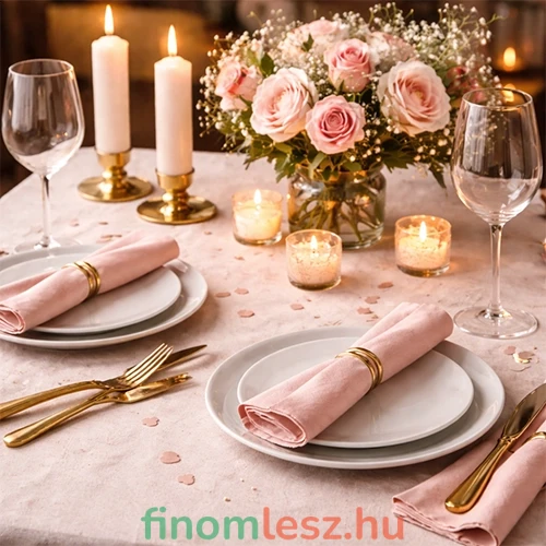 Valentin-napi romantikus vacsora