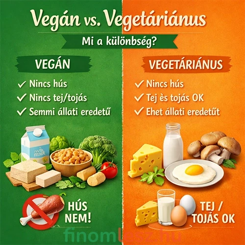 Vegán vs. vegetáriánus