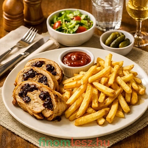 Aszalt szilvával töltött pulykamell