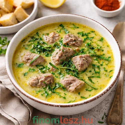 Csihirtma leves birkahússal