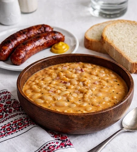 Erdélyi fehérbabfőzelék