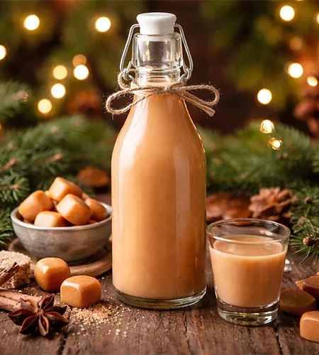 Krémes házi Karamell likőr vodkával