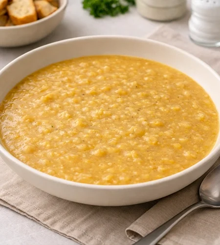 Sárgaborsó-főzelék