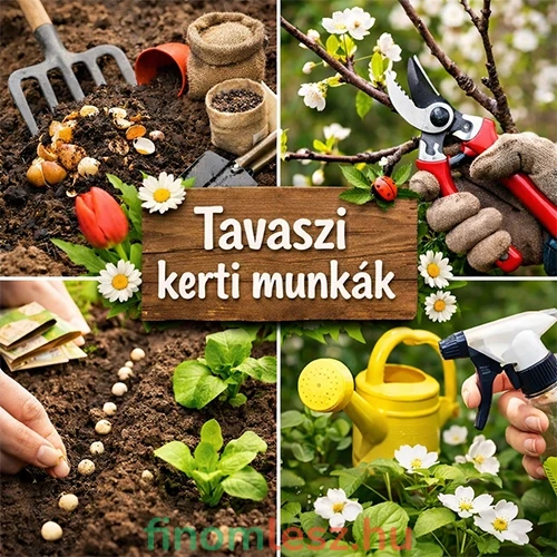Tavaszi kerti munkák