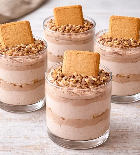 Cukormentes gesztenyés pohárkrém