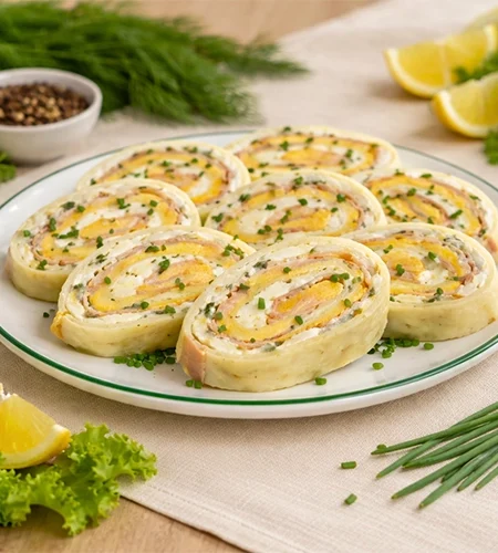 Egyszerű sajttekercs