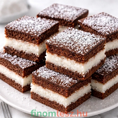 Kókuszos kinder pingvin szelet