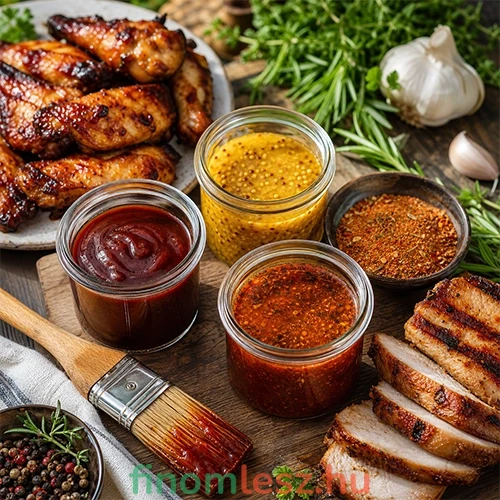 BBQ szószok és pácok házilag